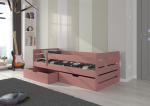 Voodi BEMMA 200x90 cm Roosa