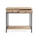 Konsoollaud sahtlitega 30x100x80 cm pruun