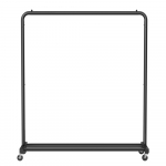 Riidestange ratastel 38x110x141,5 cm must teras 50 kg
