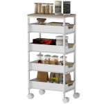 Serveerimisk&auml;ru 39.5x24x82 cm Valge