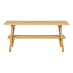 Emberi istepink 28 &times; 70 &times; 45 cm bambusest esikusse