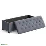 Esikupink panipaigaga 40 x 110 x 40 cm kivihall samet