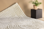 Elutoa vaip Niklas 290 x 200 cm valge tekstuuriga
