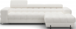 Nurgadiivan Felro 285x93x181 cm Valge