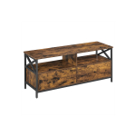 TV-alus 120 &times; 40 &times; 50 cm pruun riiulid ja sahtlid