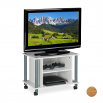 TV-alus 45 x 60 x 40 cm ratastel 2 sektsiooni