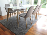 Polar s&ouml;&ouml;gilaud toolidega 180x90x75 cm hall s&ouml;&ouml;gituppa