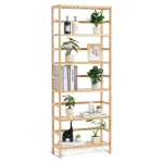 Raamaturiiul 6-astmeline bambusriiul 60x26x161 cm naturaalne bambus