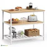 K&ouml;&ouml;giriiul 60 x 100 x 90 cm helepruun valge terasraam