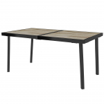 Suur aialaud 145x85 cm hall PSPC ja teras kuuele
