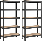 Laoriiulid 2tk 30x75x150cm must