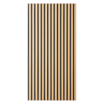 Akustiline seinapaneel, 60x120 cm Looduslik