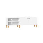 TV-alus 160x40x50 cm valge