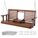 Verandakii 1523x710x600 mm pruun puit