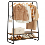 Riidestange 100x45x160 cm Must