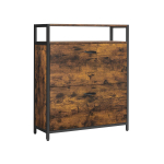 Jalatsikapp 60 x 30 x 95 cm pruun 2 klapiga 8 12 paarile