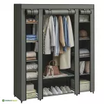 Riidest riidekapp 45 x 150 x 175 cm salveiroheline