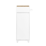 Pesukapp 35 &times; 30 &times; 90 cm valge eemaldatav pesukorv