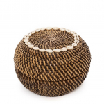 Kaanega korv The Colonial rotang 27&times;27&times;18 cm pruun