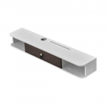 TV alus seinale 120 &times; 23,6 &times; 16 cm valge E1 plaat