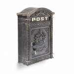 Postkast 31 x 9,5 x 44,5 cm lukustatav valualumiiniumist