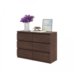 Kummut sahtlitega 100x71x33.5 cm pruun