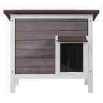 &Otilde;uekassimaja 61x50.8x53.5 cm hall puidust isoleeritud varjualune