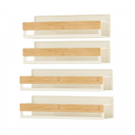 V&uuml;rtsiriiulid seinale 30x10x7.5 cm kreemjas