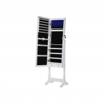 Ehtekapp seinale LED 41 x 151 x 37 cm valge peegliga