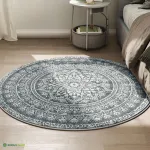 &Uuml;mmargune vaip 120 cm antratsiithall boho stiil