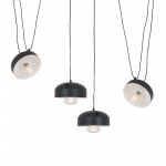 Elutoa laevalgusti Popo Flat L 4 must