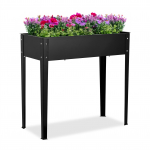 T&otilde;stetud istutuskast 80 x 85 x 40 cm must teras 56 l