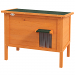 Kassimaja Puit 60x60x81.5 cm oranž t&otilde;stetud alus