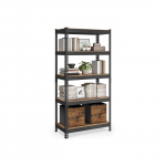 Metallist riiul 30 x 75 x 150 cm vintage pruun