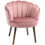 S&ouml;&ouml;gitool 66 &times; 72 &times; 79 cm roosa sametise kattega