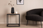 Abilaud Arbor 50x50 cm pruun MDF ja musta terasraamiga