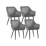 S&ouml;&ouml;gilaua toolid 4tk 63 x 60 x 85 cm