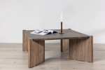 Diivanilaud Rogaland 100x100x40 cm Pruun
