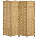 Ruumijagaja vahesein 160x16x170 cm looduslik puit