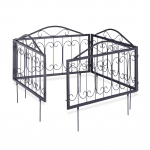 Lillpeenra paneelid 4 tk must metallist piire 225 cm