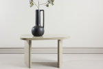 Gr&ouml;nvik abilaud 70x45x40 cm beež klaas MDF kuni 80 kg