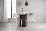 Olivia s&ouml;&ouml;gilauakomplekt l&auml;bim&otilde;&otilde;t 110 cm mokka naturaalne