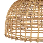 Rippvalgusti The Cloche 60x60x27 cm naturaalne rotang