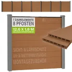 Homestar privaatsuspiirde komplekt WPC teak