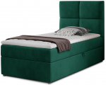 Voodi Rivia 90x209 cm Tume Roheline