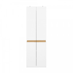 Valge riidekapp 192x61x30 cm