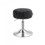 Pehme taburet 38x44-60 cm Must