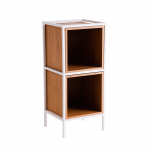 K&otilde;rge &ouml;&ouml;kapp Skap valge