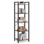 Lennart raamaturiiul 39.6x30x154 cm Must