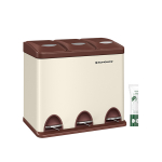 Pr&uuml;gikast sorteerimine 3 x 8 L kreemvalge